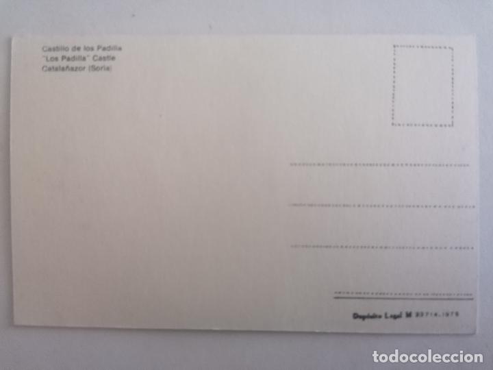 Postales: POSTAL SORIA, CATALA&Ntilde;AZOR, CASTILLO DE LOS PADILLA - Foto 2