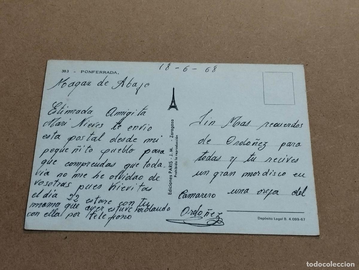 Postales: LE&Oacute;N - POSTAL PONFERRADA - Foto 2