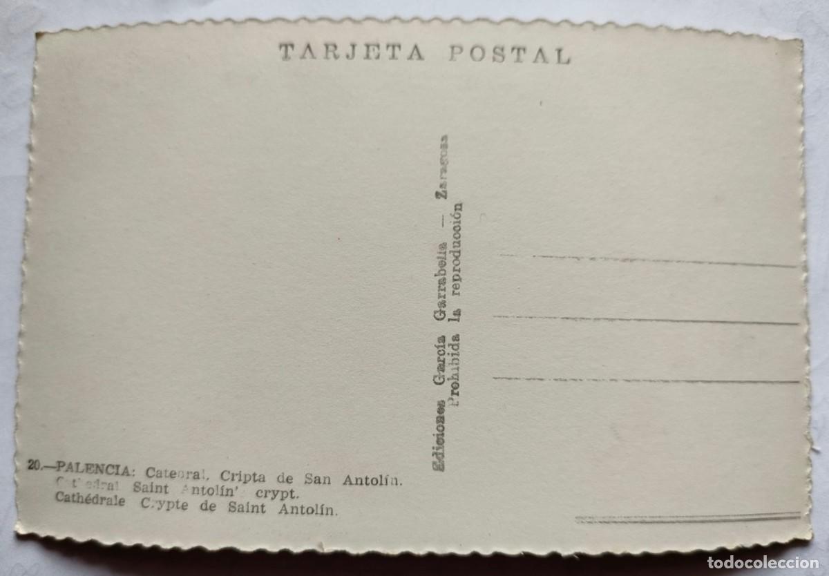 Postales: PALENCIA CATEDRAL - Foto 2
