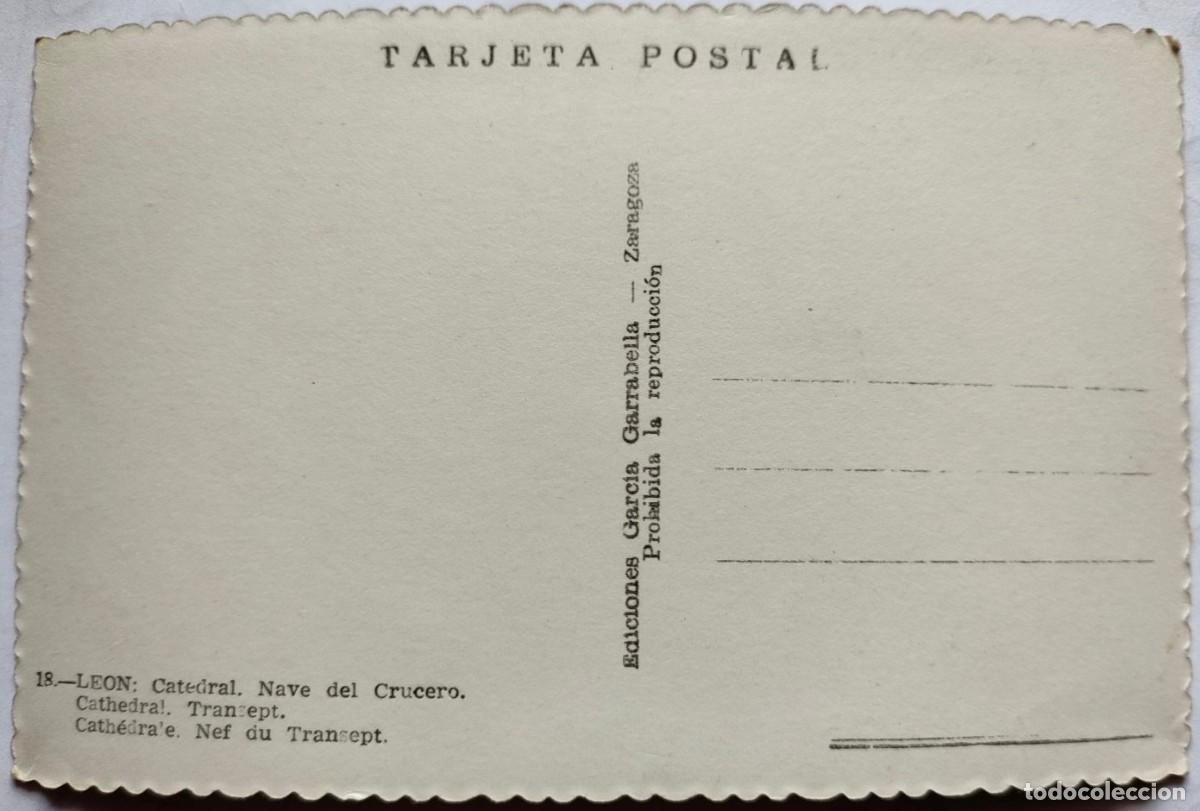 Postales: LEON CATEDRAL - Foto 2