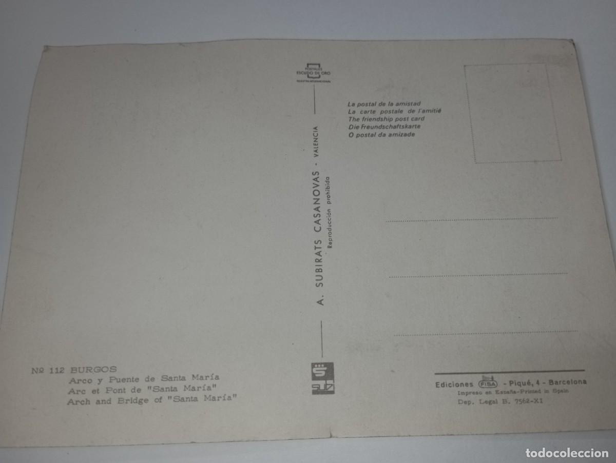 Postales: Burgos. B1 - Foto 2