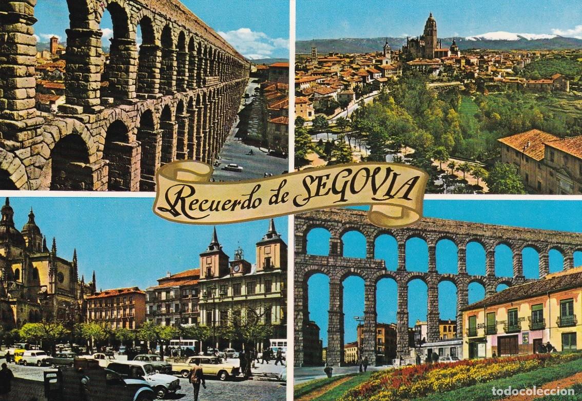 Postales: Recuerdo de Segovia - Postal - Foto 1