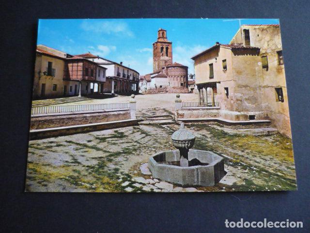 Postkarten: AREVALO AVILA FUENTE DE LOS CUATRO CA&Ntilde;OS Y PLAZA DE LA VILLA