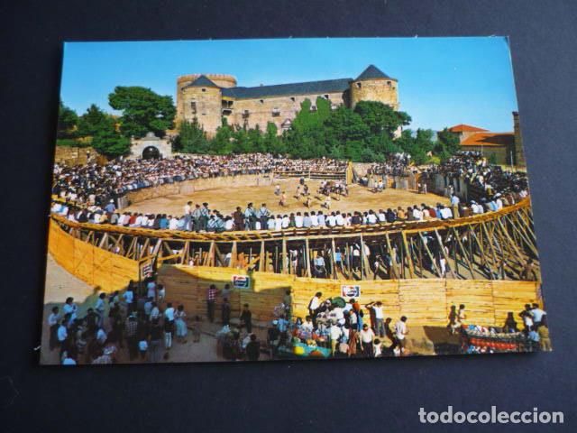 Postkarten: LAS NAVAS DEL MARQUES AVILA PLAZA DE TOROS Y CASTILLO