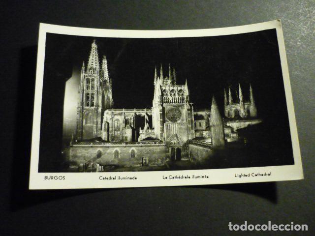Postales: BURGOS CATEDRAL ILUMINADA - Foto 1