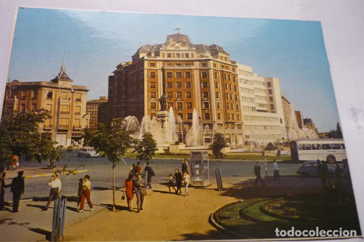 Postales: postal leon- pl.guzman el bueno.-fuente