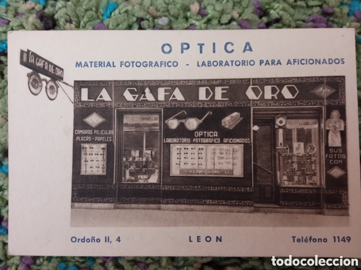 Postales: Postal La gafa de oro sin circular - Foto 1