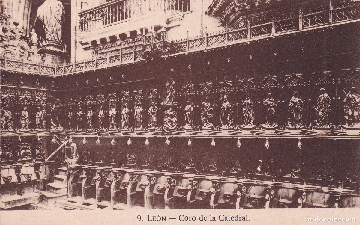 Postales: LE&Oacute;N - CATEDRAL. CORO - Foto 1