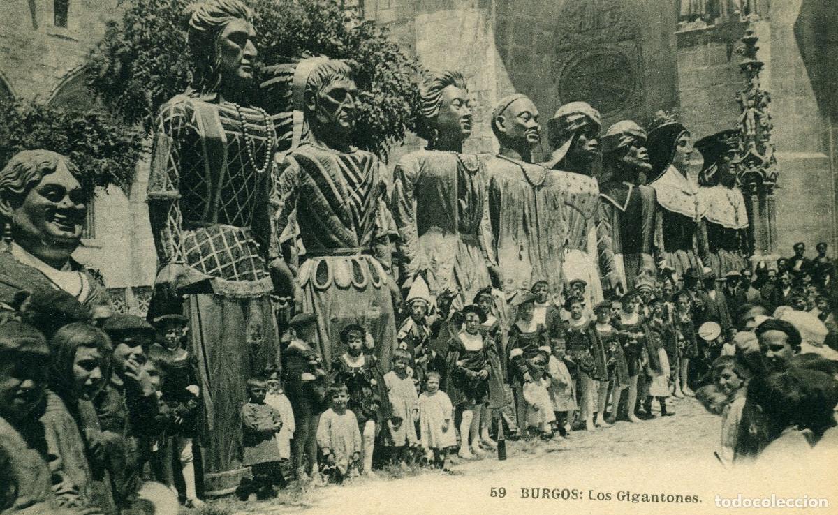 Postales: BURGOS - LOS GIGANTONES - Foto 1