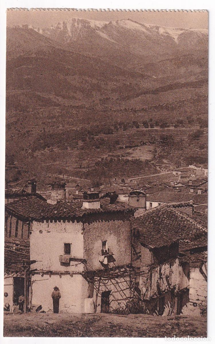 Postales: POSTAL. CASAS DE ARENAS DE SAN PEDRO Y LA SIERRA DE GREDOS. &Aacute;VILA