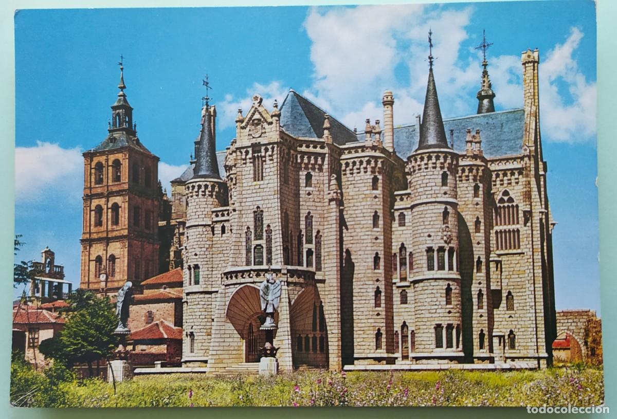 Postales: Astorga (Le&oacute;n)- Palacio Episcopal (Gaud&iacute;) - Foto 1