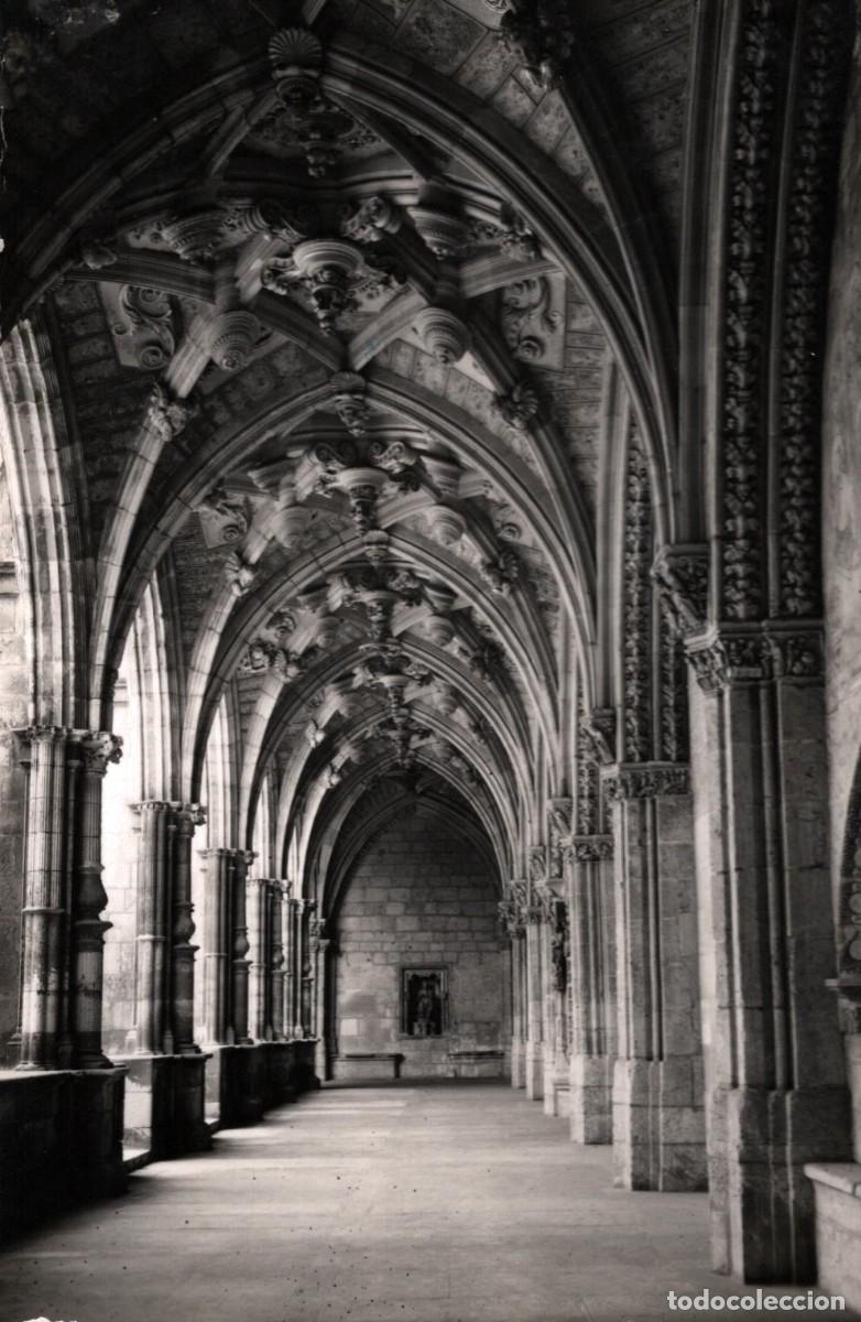 Postales: Le&oacute;n catedral claustro escrita - Foto 1