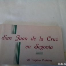 Postales: SEGOVIA LIBRITO CON 16 POSTALES BLANCO Y NEGRO , SAN JUAN DE LA CRUZ , HAUSER Y MENET