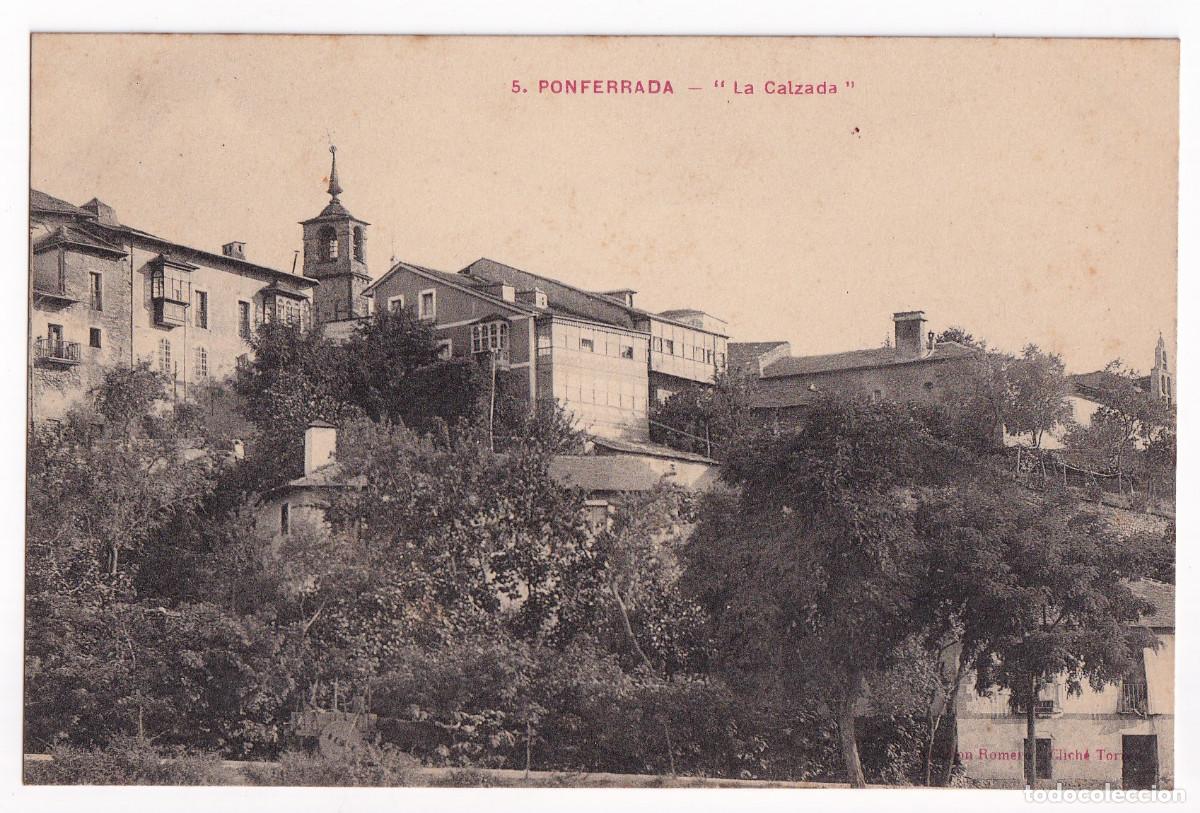 Postales: POSTAL. 5. PONFERRADA. LA CALZADA. LE&Oacute;N - Foto 1