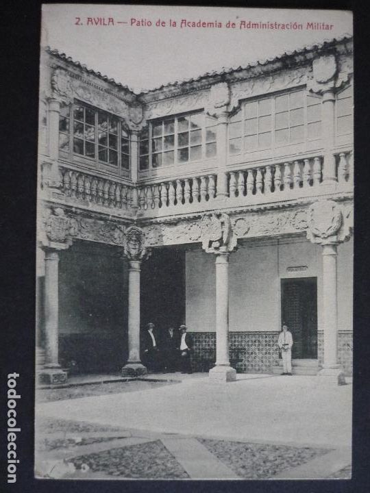 Postkarten: AVILA PATIO DE LA ACADEMIA DE ADMINISTRACION MILITAR