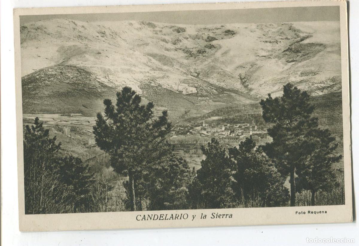 Postais: Postal de Candelario. Candelario y la Sierra. Foto Requena. Huecograbado Rieusset
