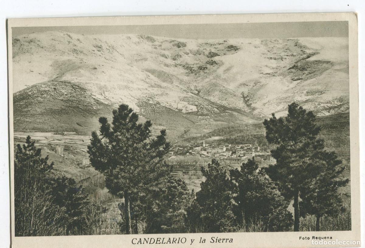 Postais: Postal de Candelario. Candelario y la Sierra. Foto Requena. Huecograbado Rieusset