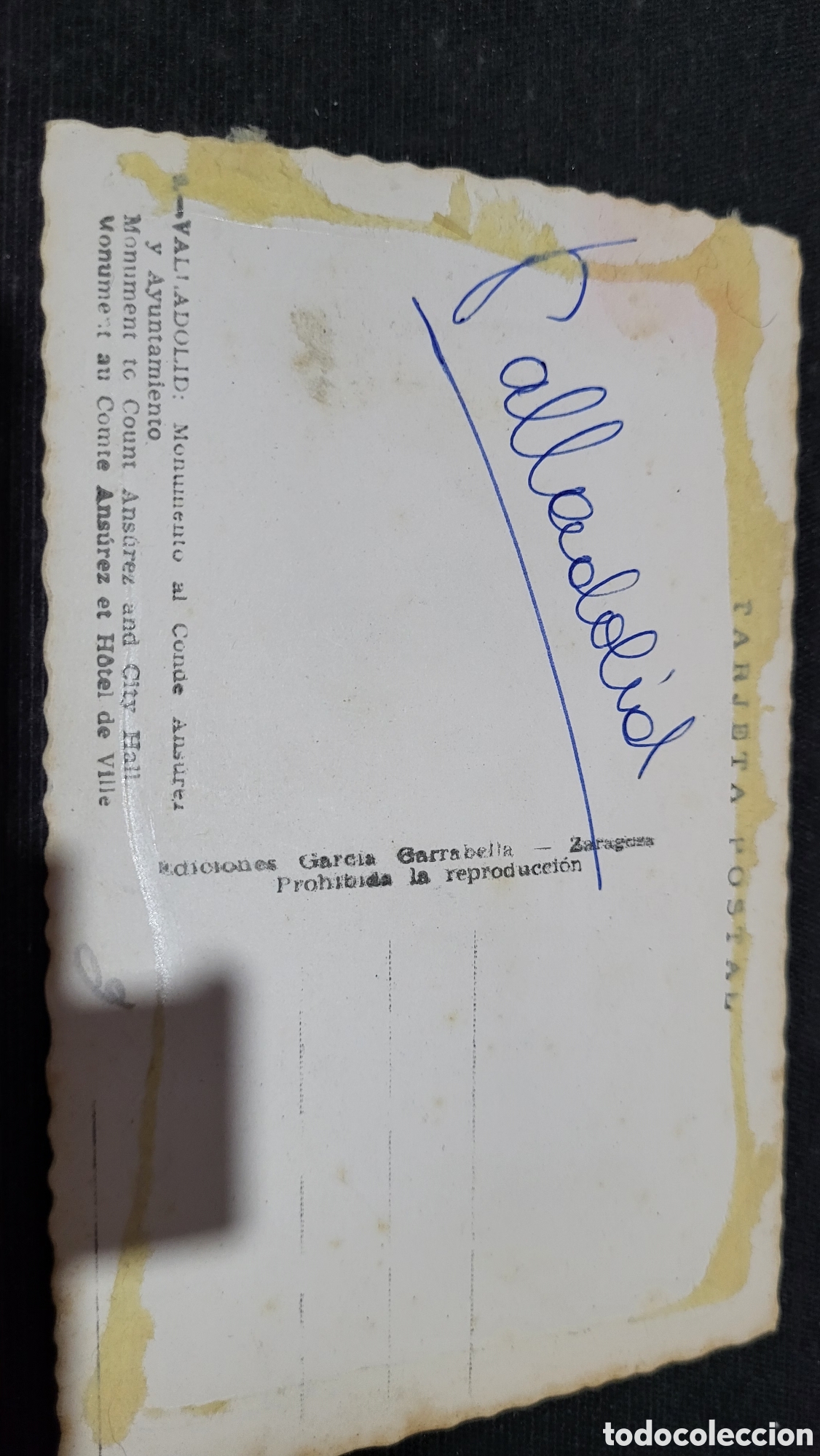 Postales: Tarjeta Postal usada Valladolid - Foto 2
