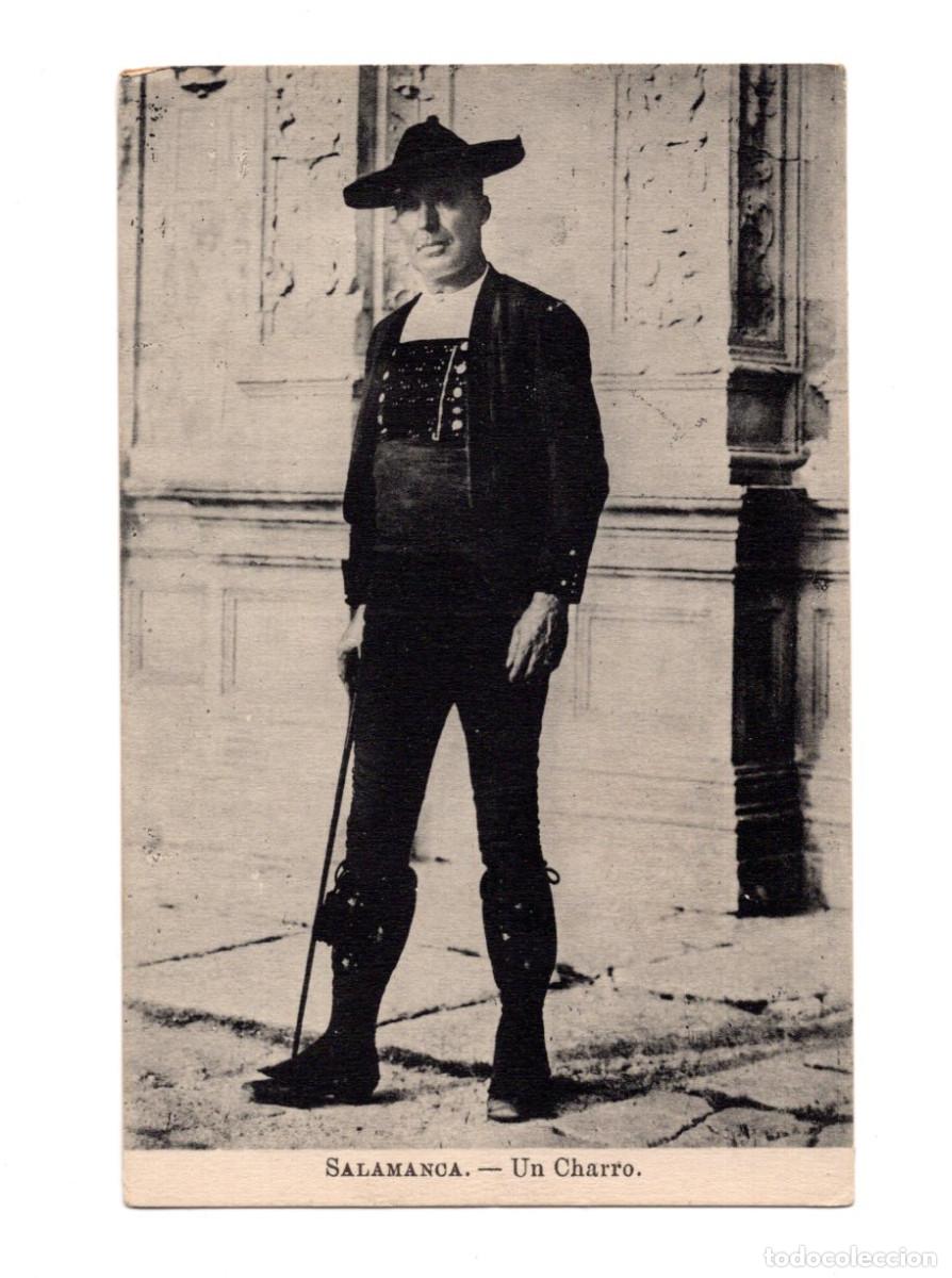 Postales: SALAMANCA.- UN CHARRO. - Foto 1