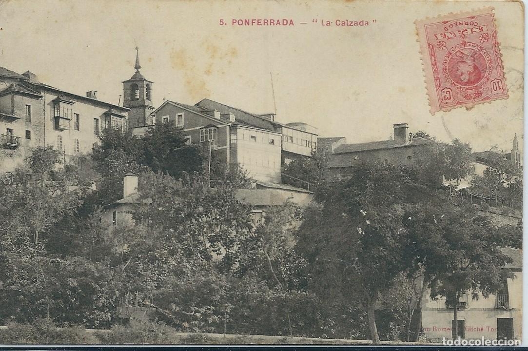 Postales: PONFERRADA (LE&Oacute;N) - LA CALZADA - Foto 1