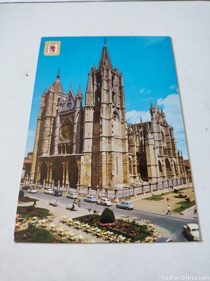 Postales: Postal Le&oacute;n catedral - Foto 1