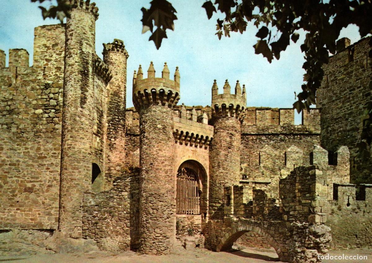 Postales: Ponferrada castillo de los templarios sin circular - Foto 1