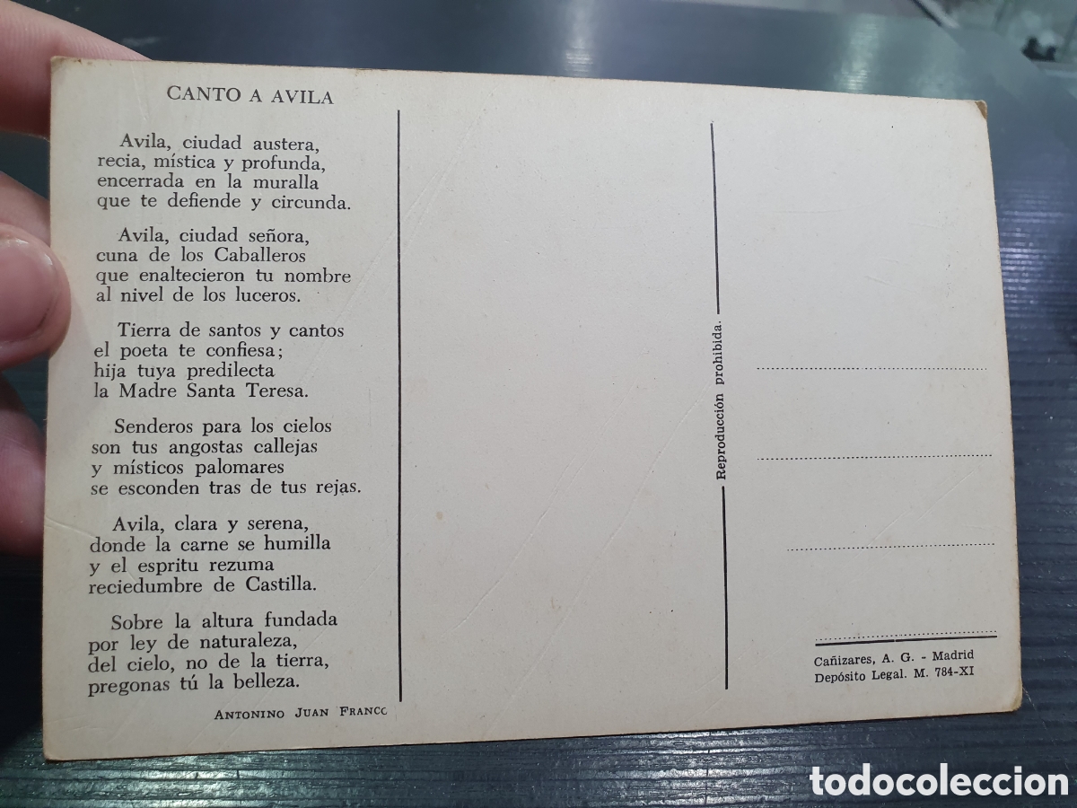 Postales: Postal &Aacute;vila. (L19) - Foto 2