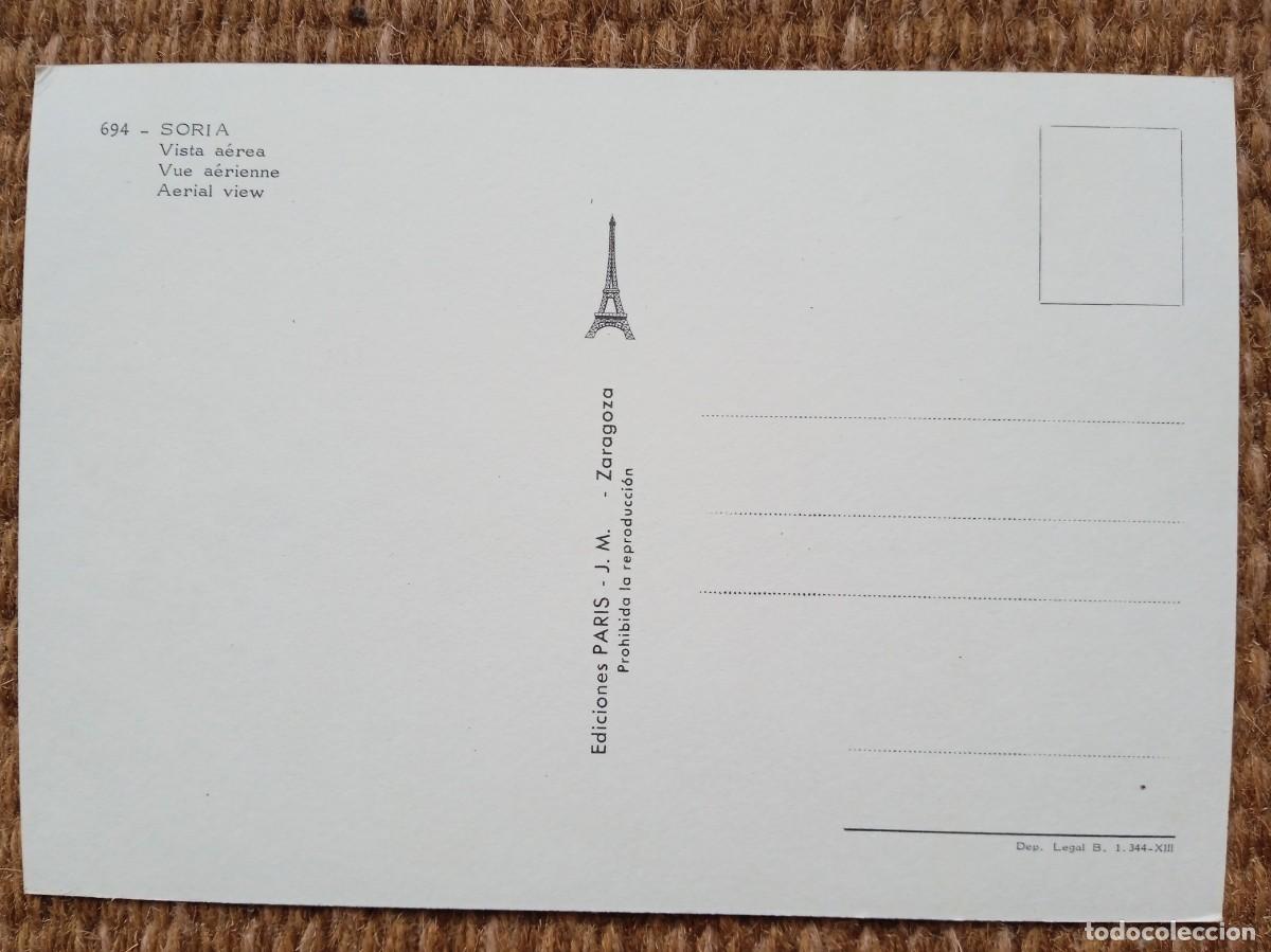 Postales: SORIA - ED. PARIS - Foto 2