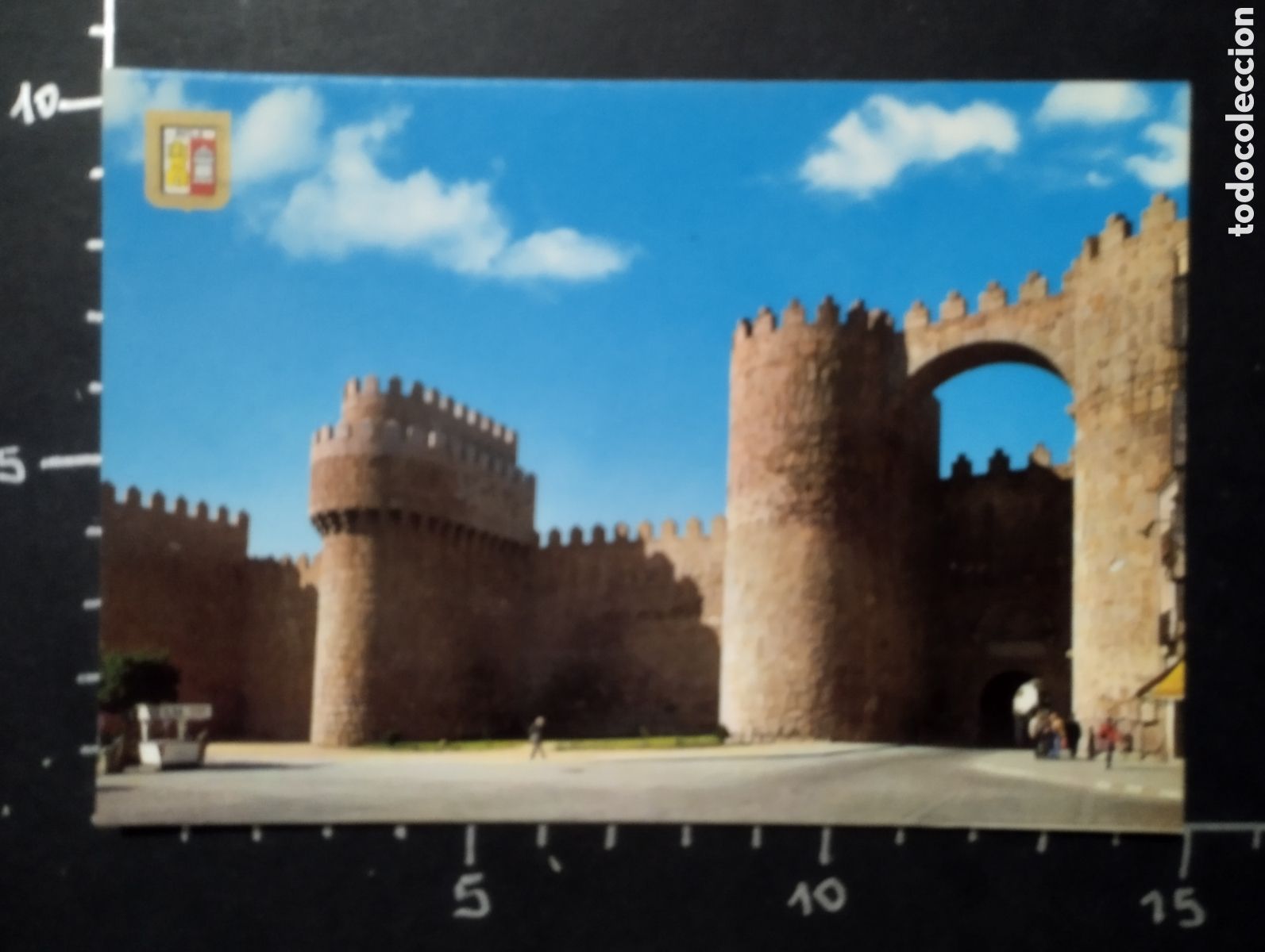 Postales: POSTAL. &Aacute;VILA - PUERTA DEL ALC&Aacute;ZAR - Foto 1