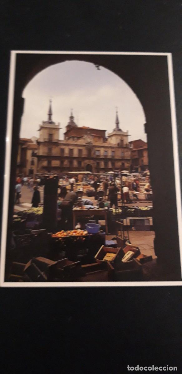 Postcards: 1 POSTAL DE ** PLAZA MAYOR . LE&Oacute;N.**-CIRCULADA