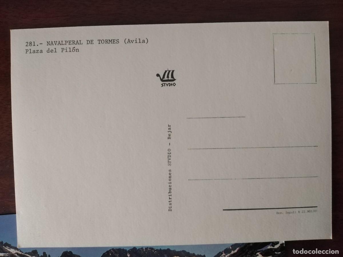 Postales: 5 postales. Navalperal de Tormes y Sierra de Gredos. Studio. - Foto 3