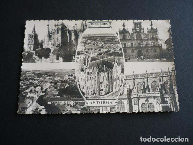 Postales: ASTORGA LEON VARIAS VISTAS - Foto 1