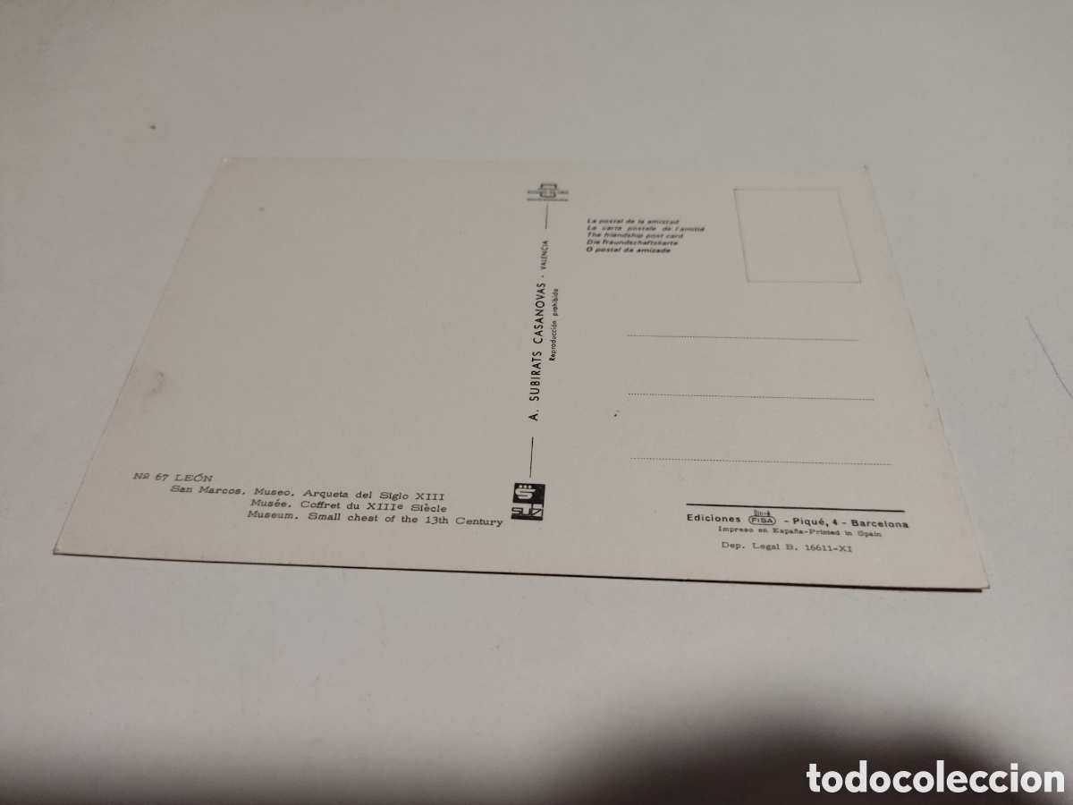 Postales: Postal Le&oacute;n San Marcos, museo - Foto 2