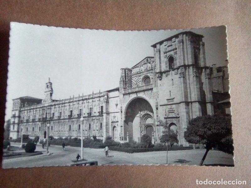 Postales: LEON , POSTAL ANTIGUA ANIMADA , BLANCO Y NEGRO - Foto 2