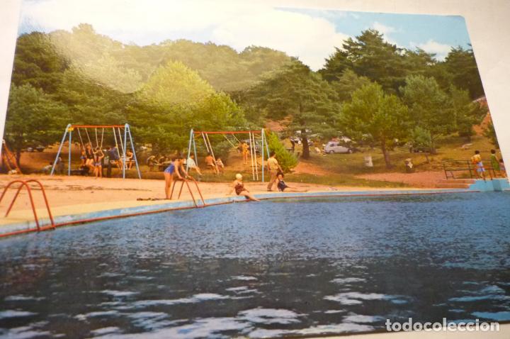 Postales: postal huerta del rey piscina-escrita