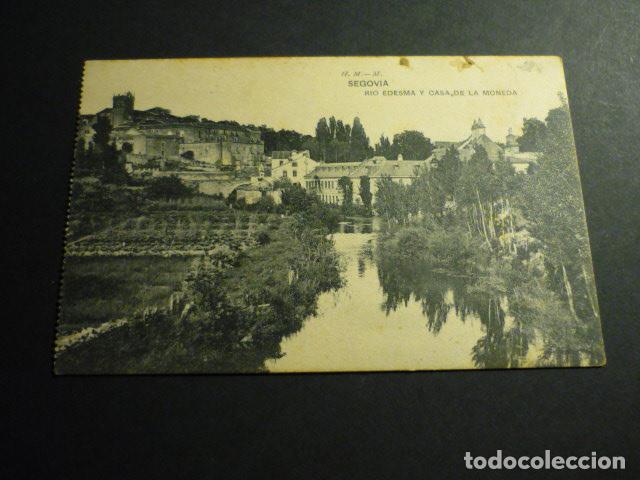Postales: SEGOVIA RIO ERESMA Y CASA DE LA MONEDA - Foto 1