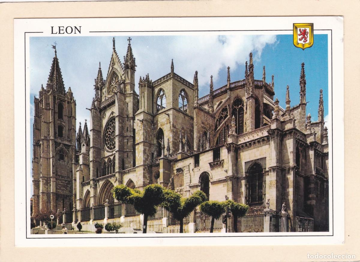 Postales: LEON. CATEDRAL DE LEON (1976) - Foto 1