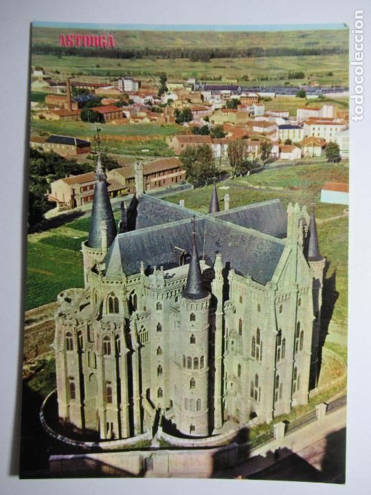 Postales: Astorga (Le&oacute;n) - Palacio de Gaud&iacute; - Foto 1