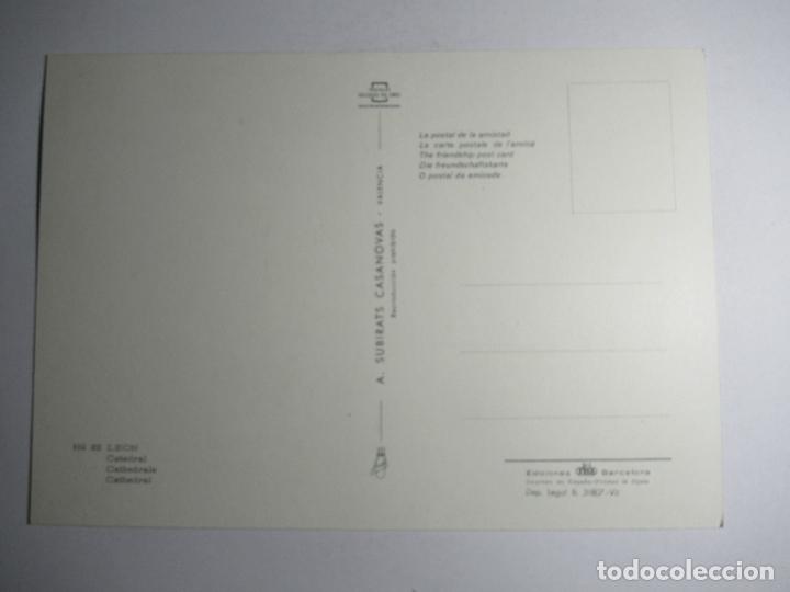 Postales: Le&oacute;n - Catedral - Foto 2