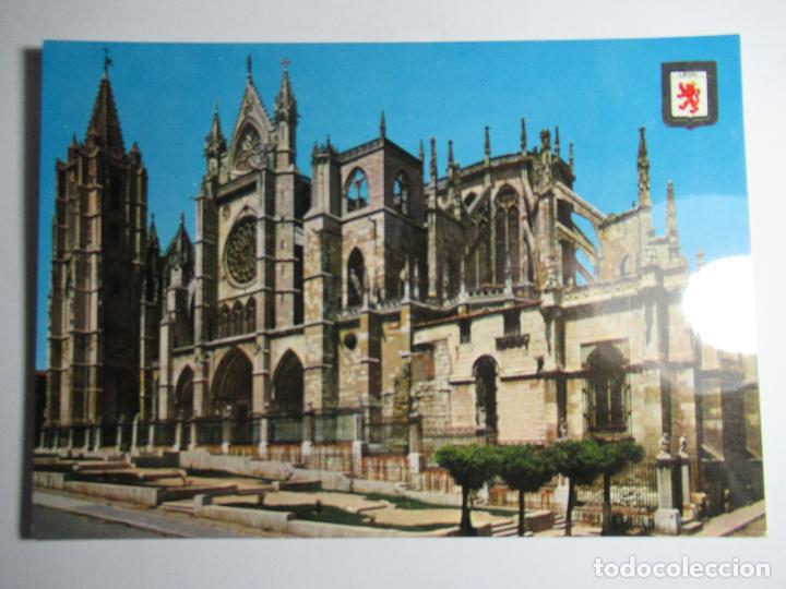 Postales: Le&oacute;n - Catedral - Foto 1