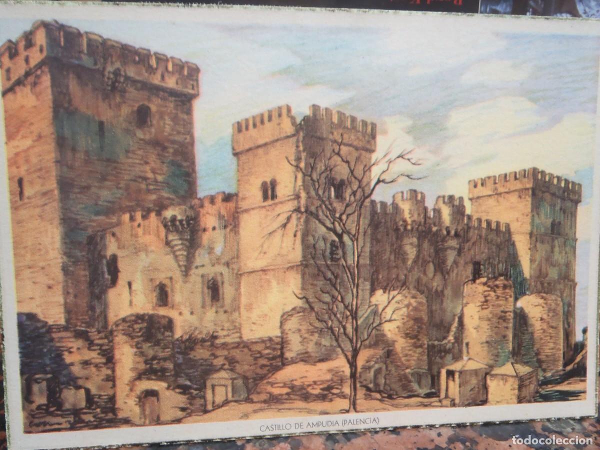 Postales: CASTILLO DE AMPUDIA - PALENCIA - Foto 1