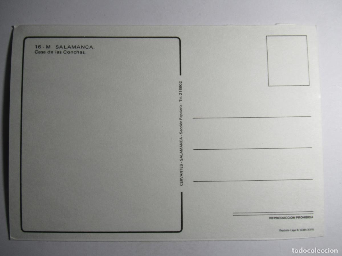 Postales: Salamanca - Casa de las Conchas - Foto 2