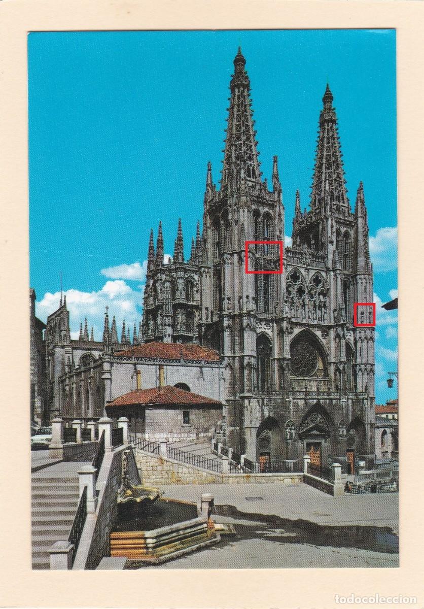 Postales: BURGOS. CATEDRAL (1973) - Foto 3