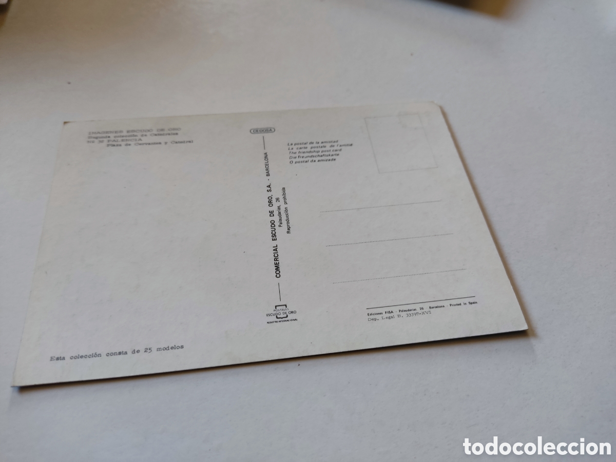 Postales: Postal Palencia catedral - Foto 2