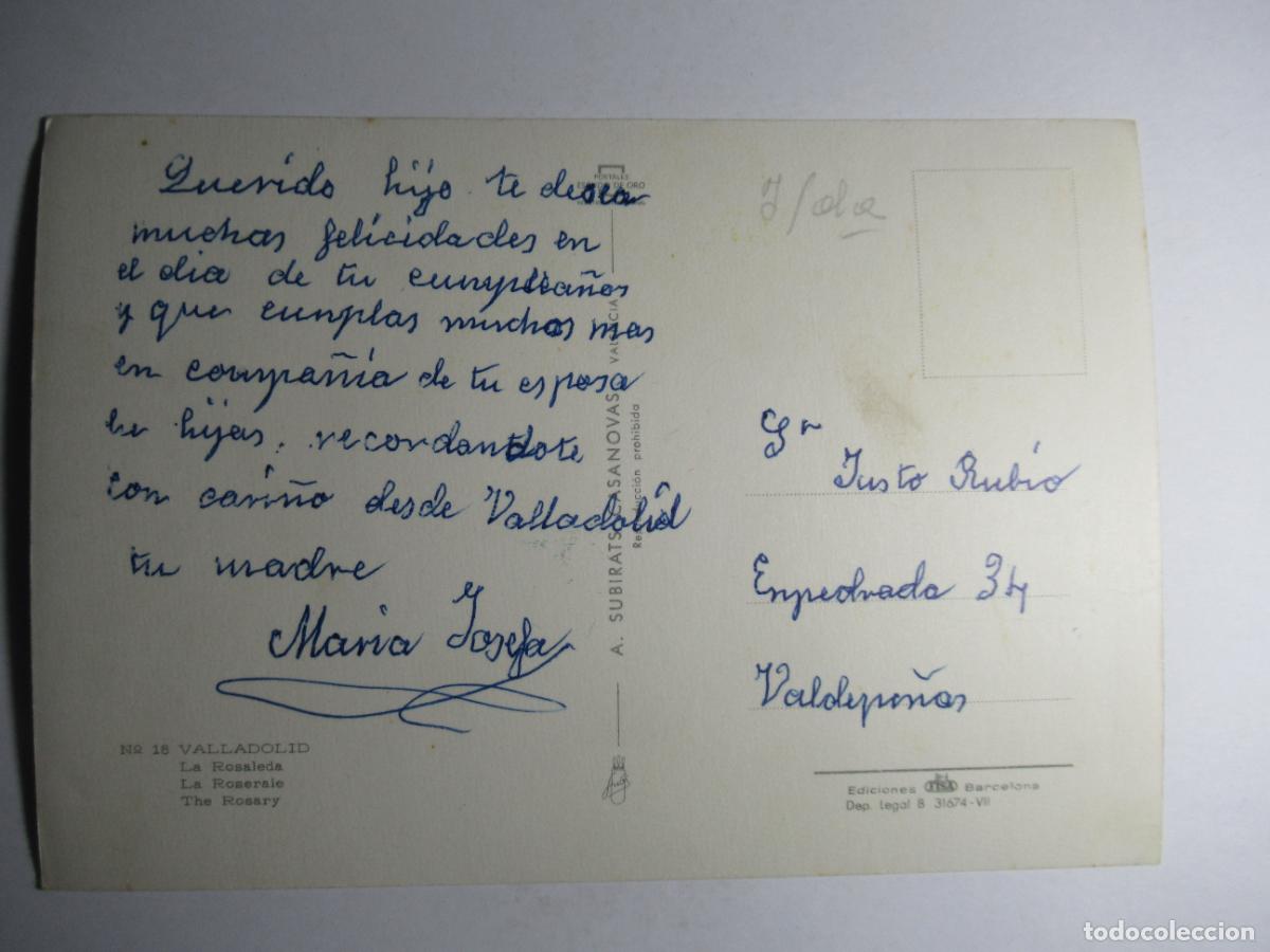 Postales: Valladolid - La Rosaleda - Foto 2