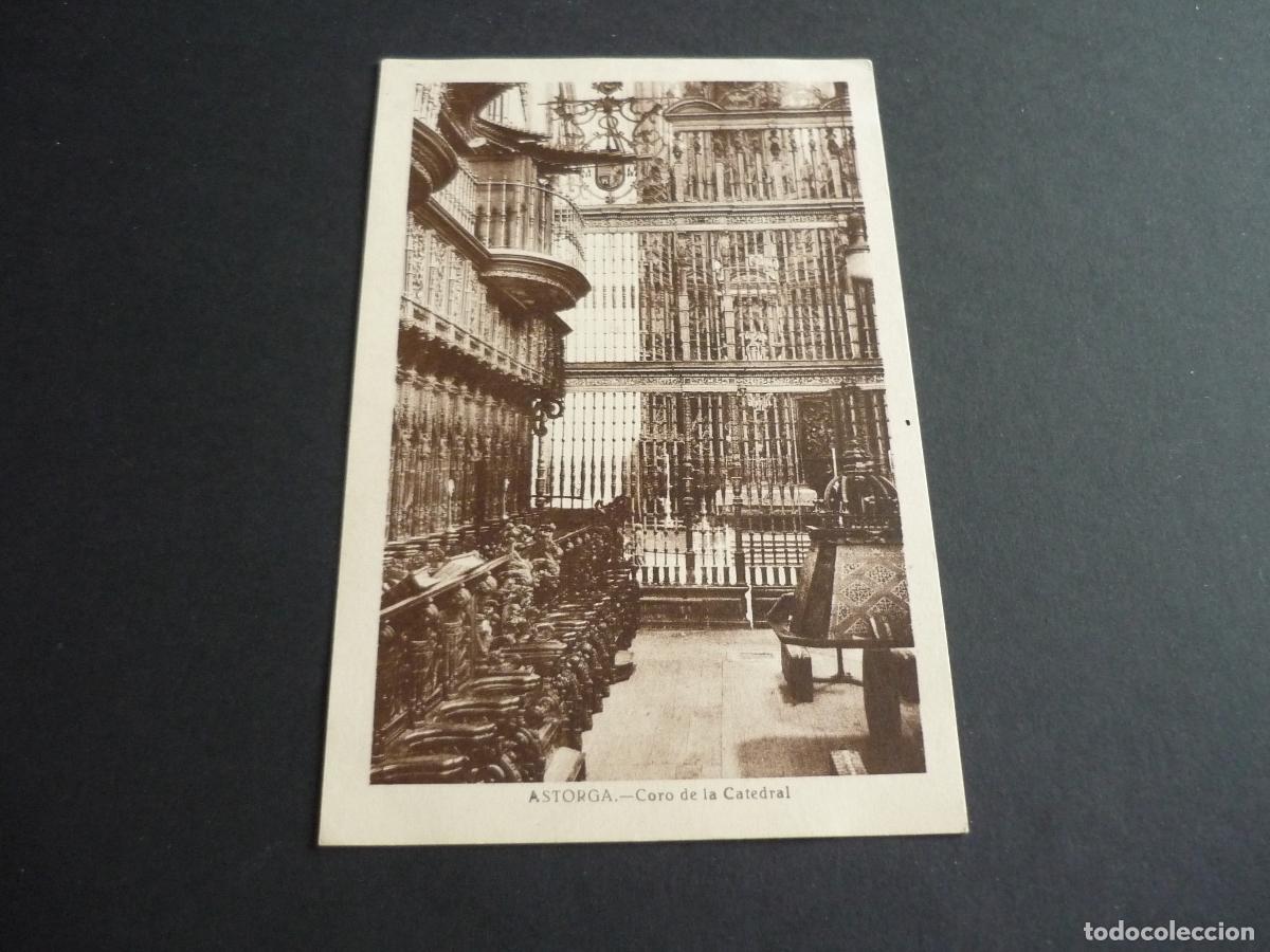 Postales: ASTORGA LEON CATEDRAL CORO - Foto 1