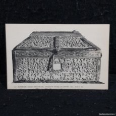 Postales: POSTAL ANTIGUA - BURGOS - MUSEO PROVINCIAL - ARQUETA ÁRABE DE MARFIL DEL SIGLO XI / 640