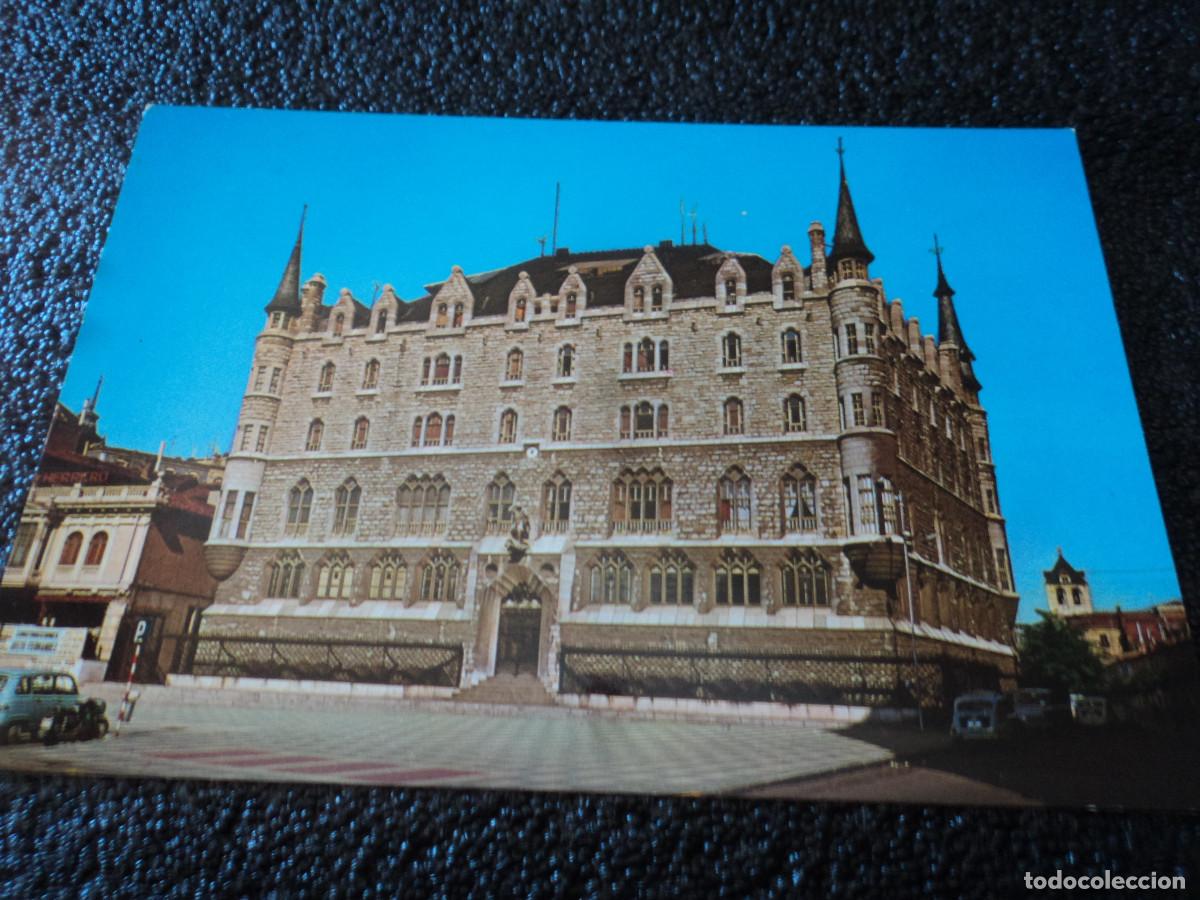 Postales: 34 leon edificio de la caja de ahorros, ed. hijos de alonso - Foto 1