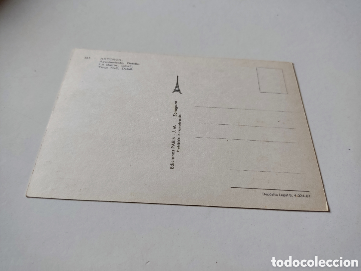 Postales: Postal Astorga ayuntamiento - Foto 2