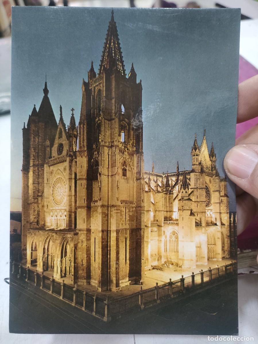Cartes Postales: Postal LEON La Catedral Nocturna N 2020 ARRIBAS SC